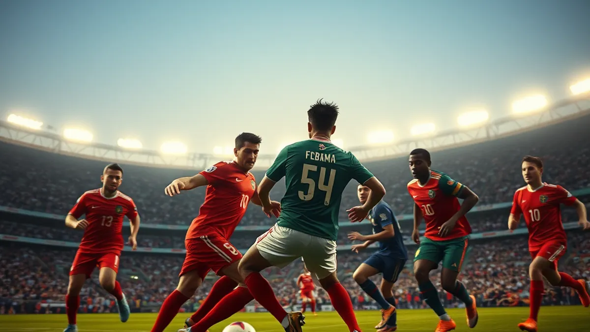 South Africa national football team Bafana Bafana Takes On Mexico
