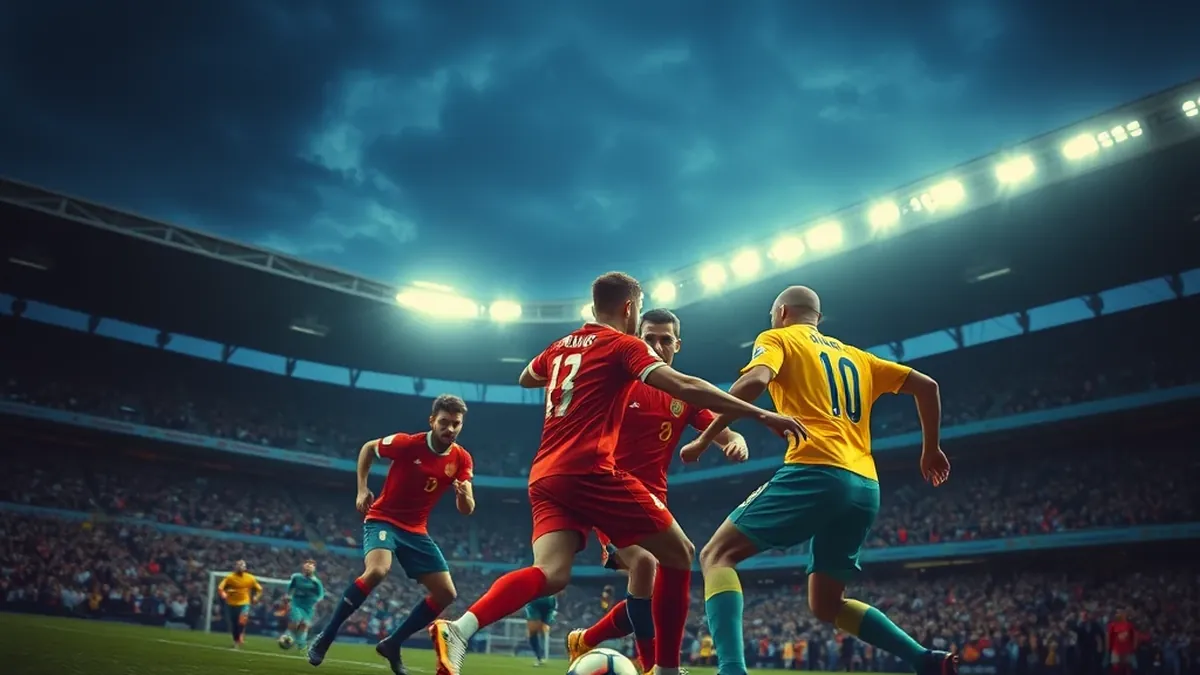 South Africa national football team Bafana Bafana holds Czechia 1-1